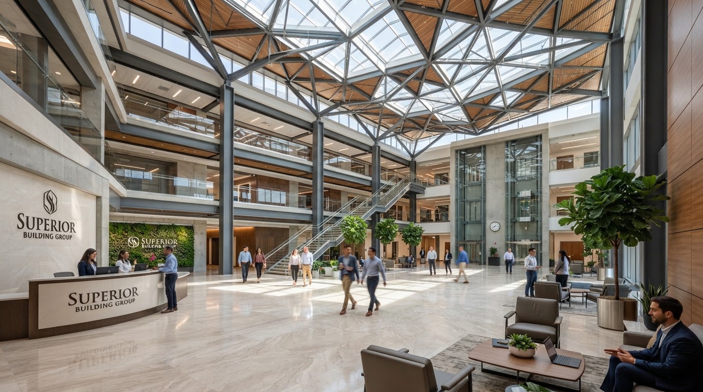 Commercial building showcase