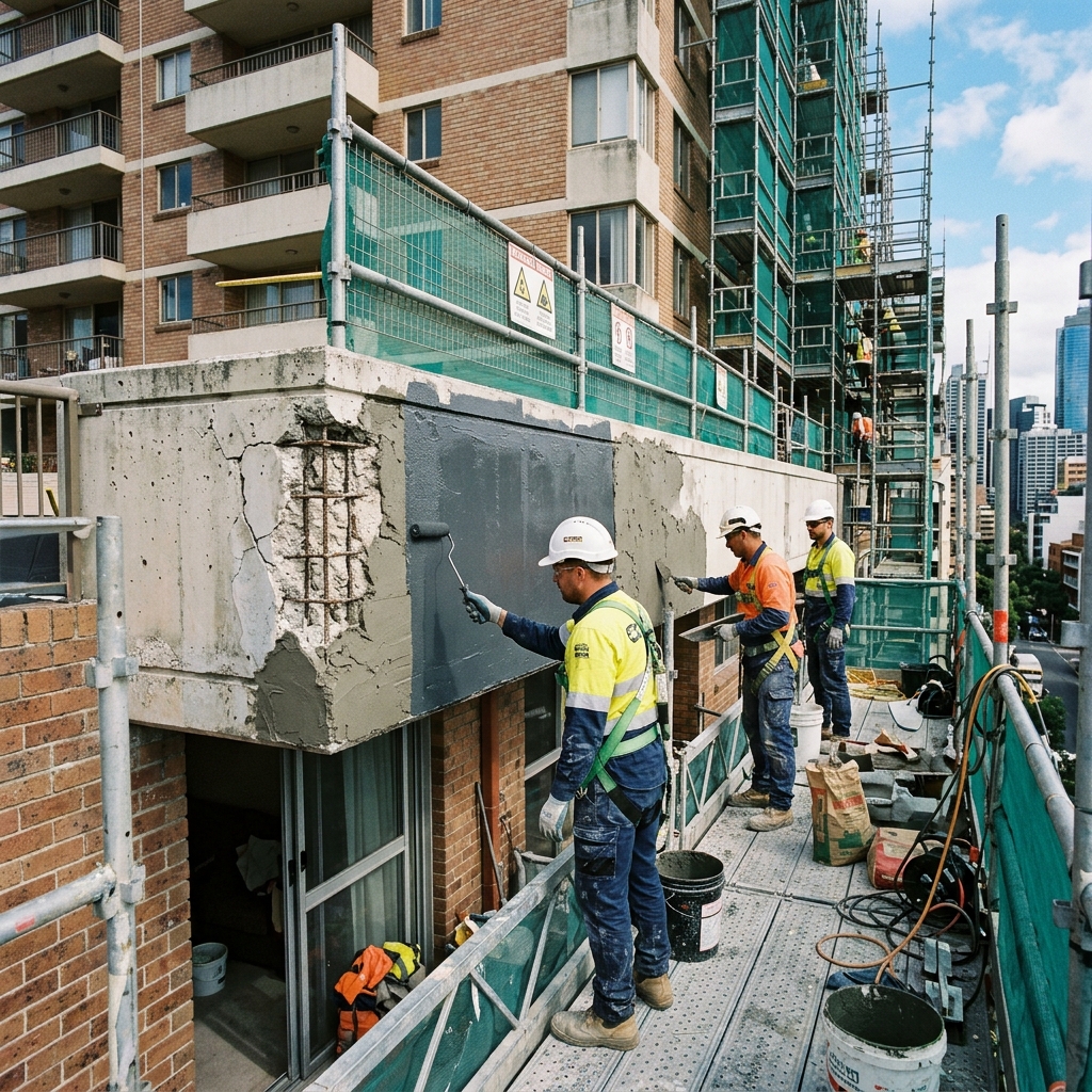 Remedial building work